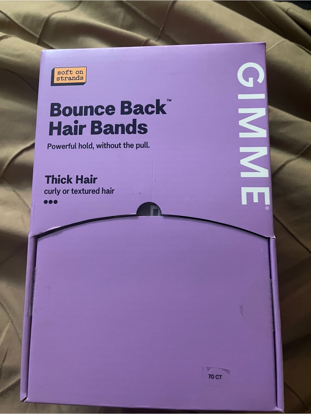 Bounce Back Hair Bands for Thick Hair - 70 count